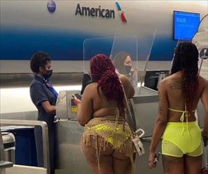 lands at the pool party