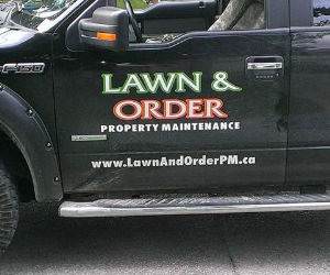 Lawn and Order funny picture