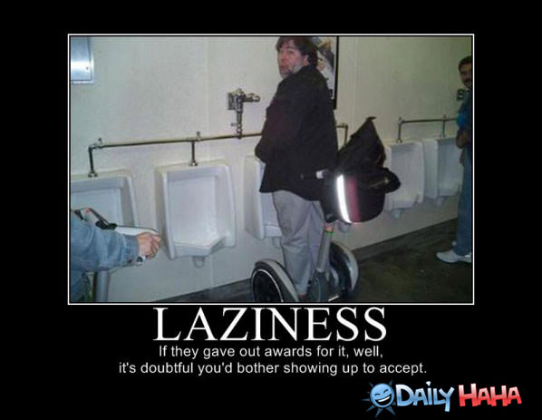 Laziness funny picture