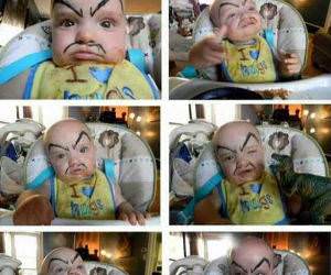 Leaving the Baby funny picture