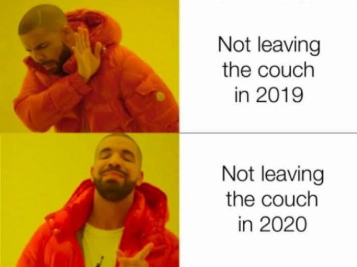 leaving the couch