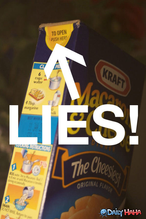Box LIES funny picture