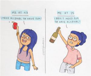 life comes at you fast funny picture