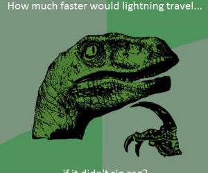Lightning funny picture