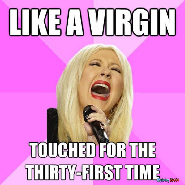 Like A Virgin funny picture