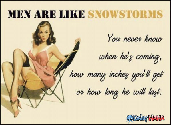 Snowstorms funny picture