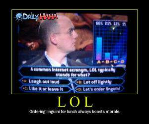 Linguini for Lunch LOL