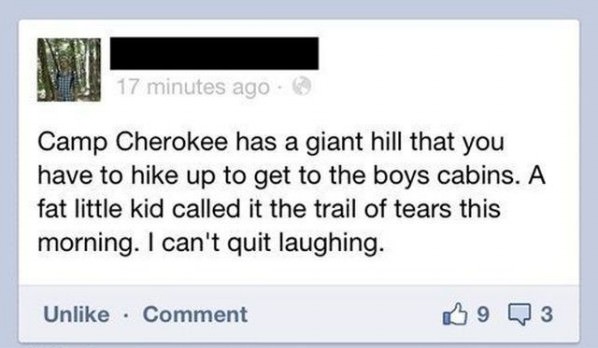 Trail of Tears funny picture
