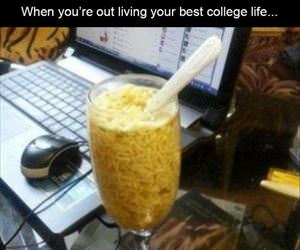 living your best college life