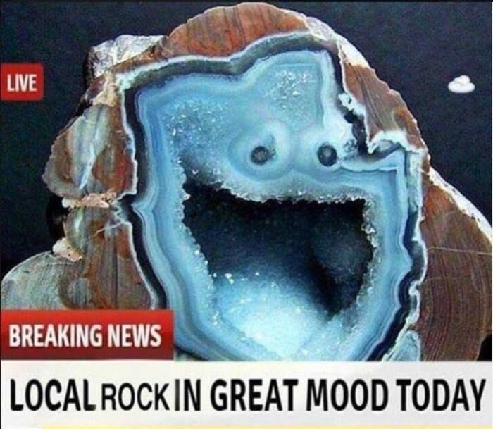 local rock in a great mood funny picture