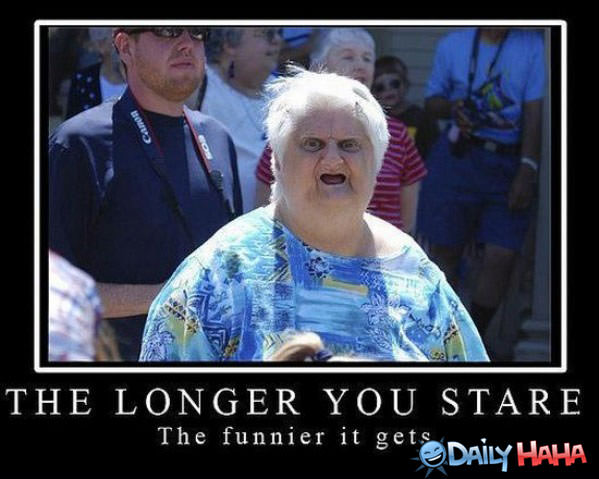 Longer You Stare funny picture