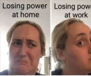 losing power