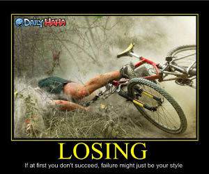 Losing Motivational Poster funny picture