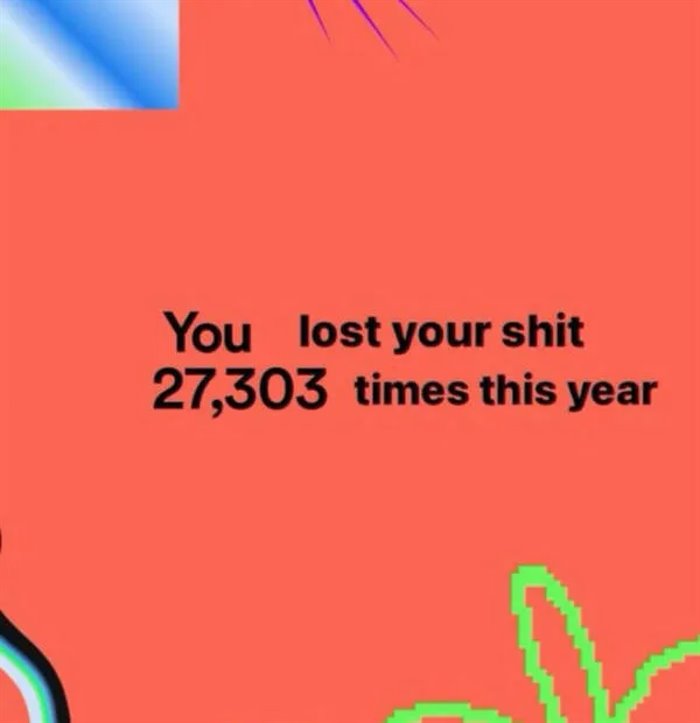 lost it a few  times