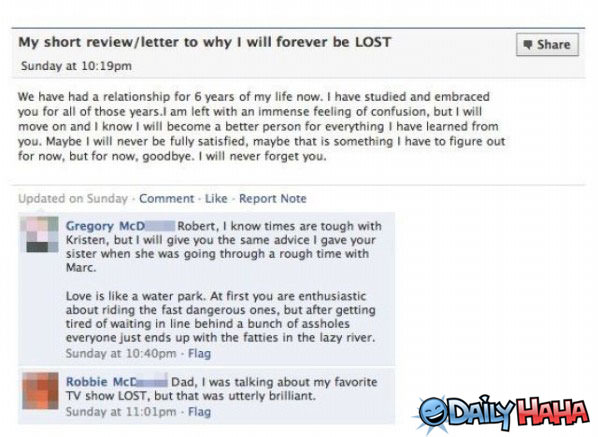 Lost without LOST funny picture