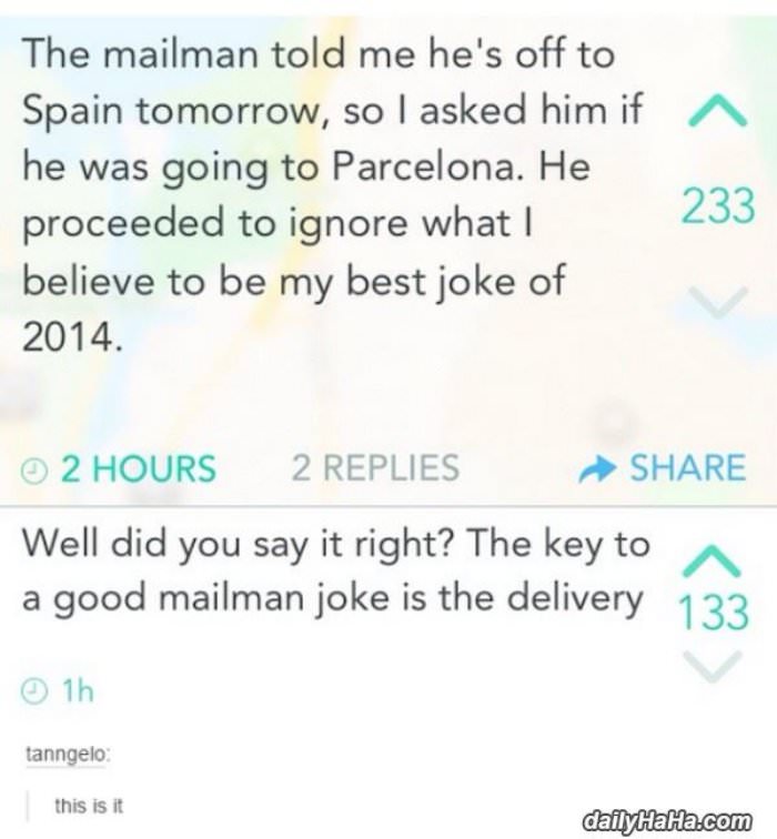 mailman funny picture