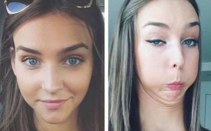 making some faces ... 2