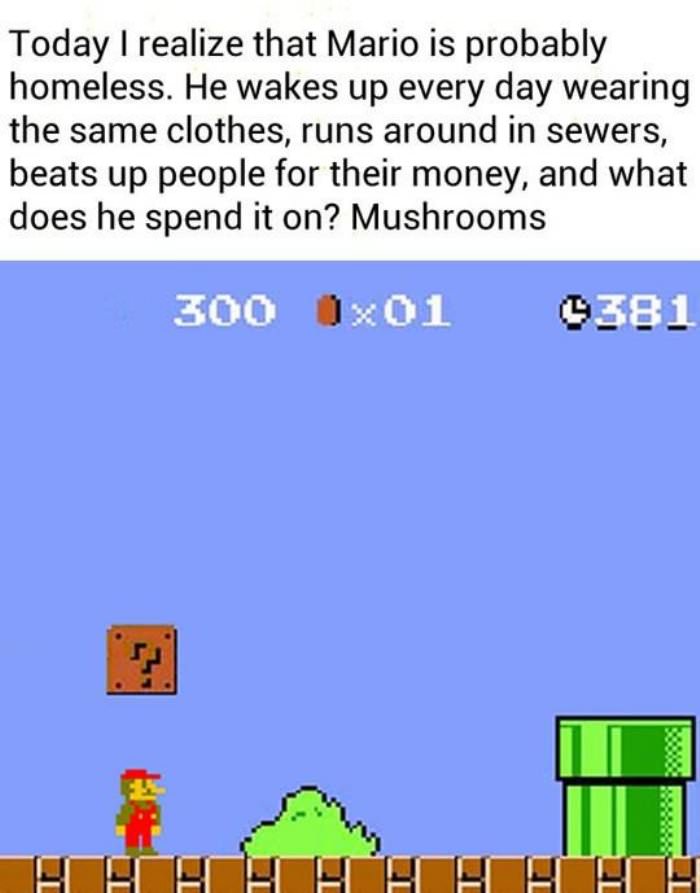 mario funny picture