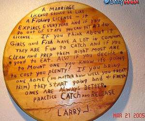 Marriage License funny picture