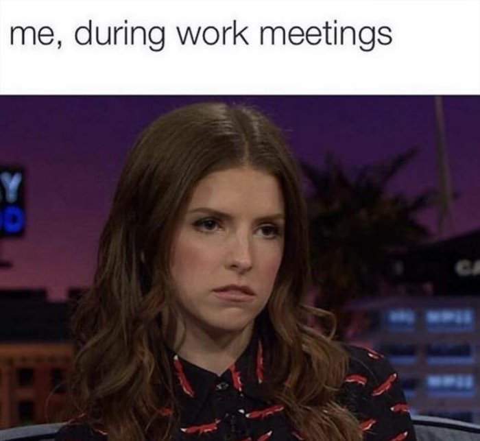 me at meetings