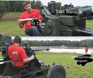 me in the task manager