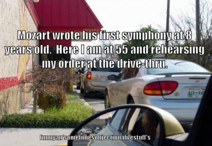 me vs mozart funny picture