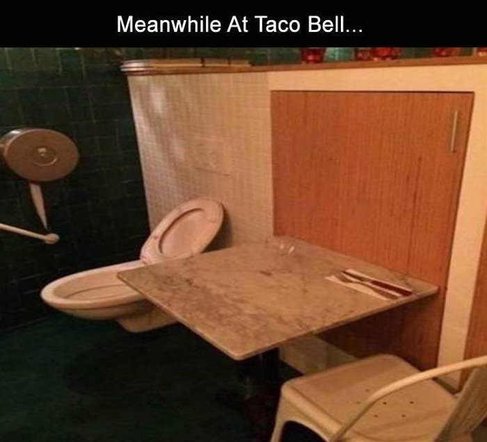 meanwhile at taco bell ... 2