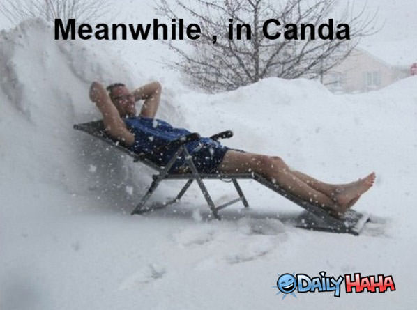 Meanwhile in Canada funny picture