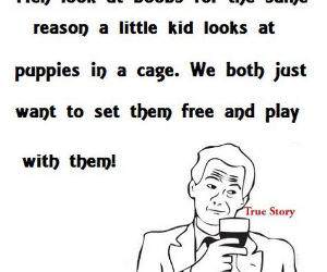 Men VS Kids funny picture