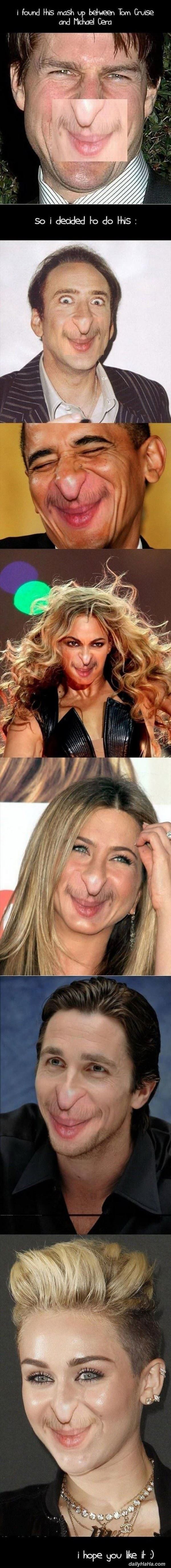 michael cera morph funny picture