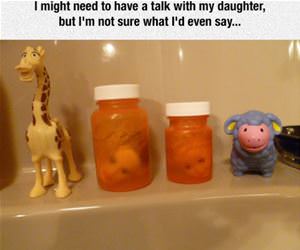 might have to talk to her funny picture