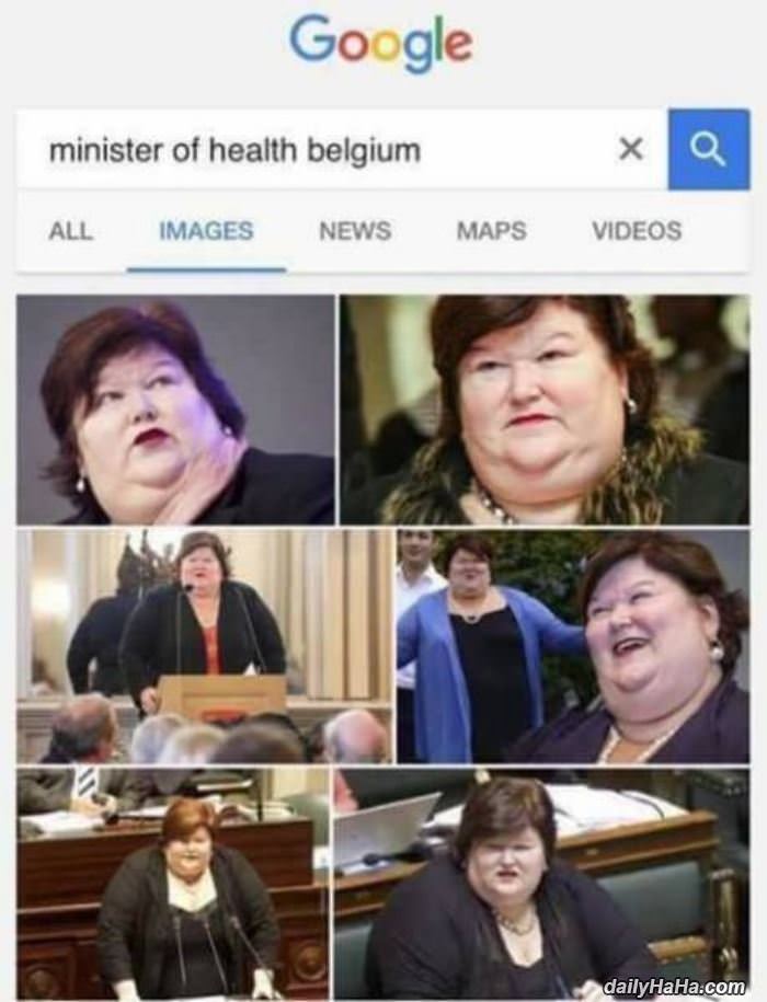 minister of health funny picture