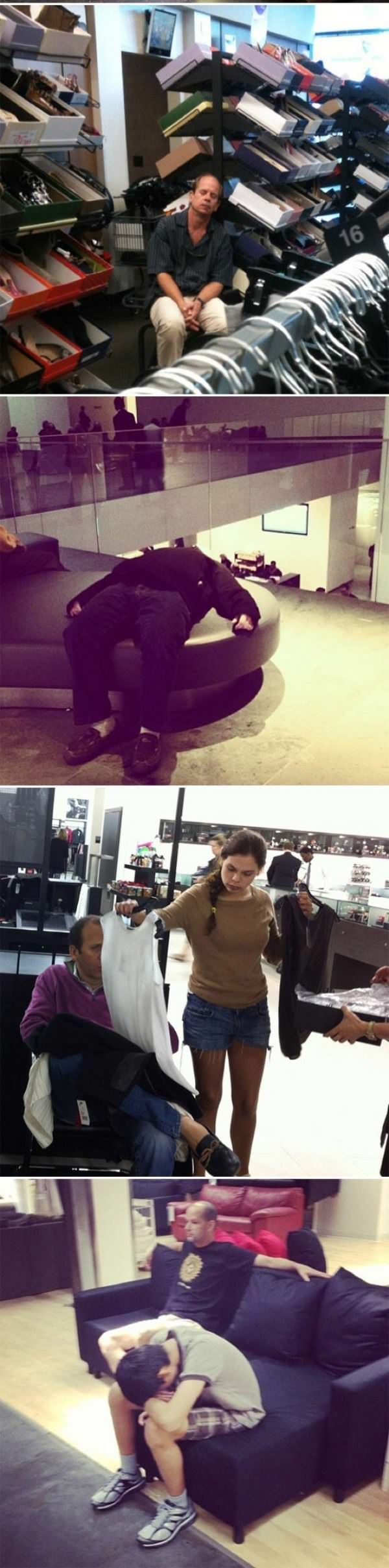 miserable shopping funny picture