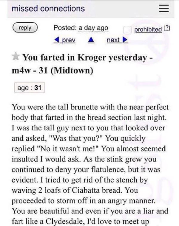 missed connection funny picture