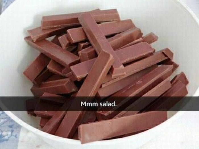 mmmm salad funny picture