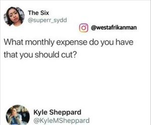 monthly expenses