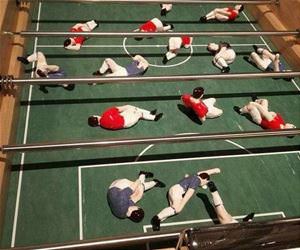 more realistic foosball funny picture