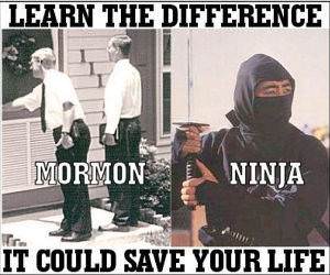 Mormon Vs Ninja