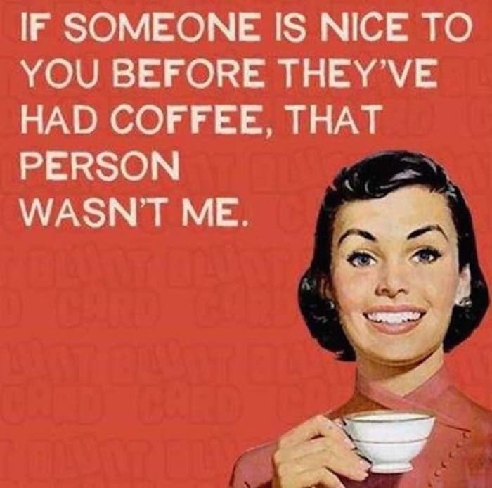 morning cup of coffee funny picture