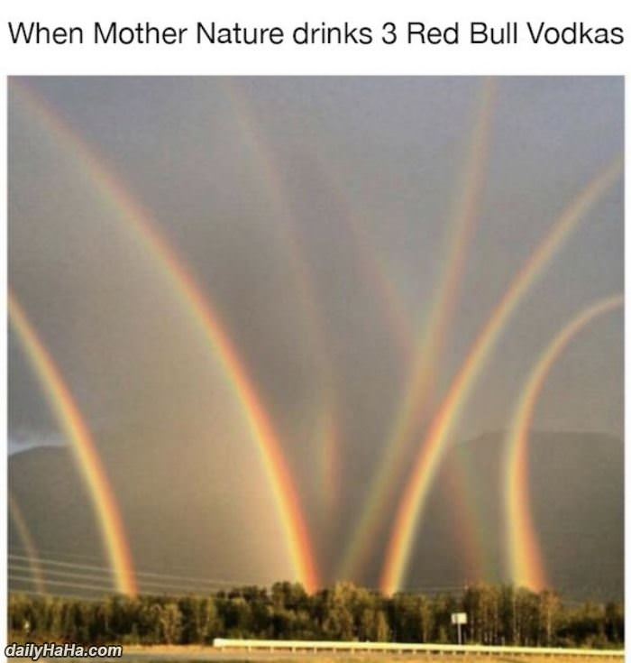 mother nature getting carried away funny picture