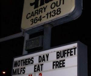 Mothers Day Buffet funny picture