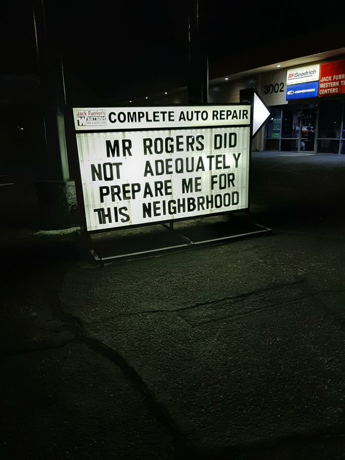 mr rogers did not