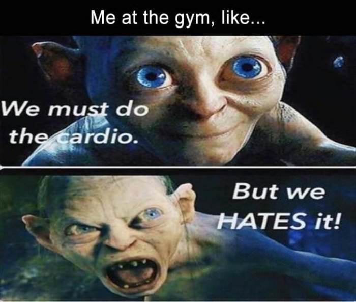 must do the cardio