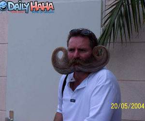 Funky Face hair picture