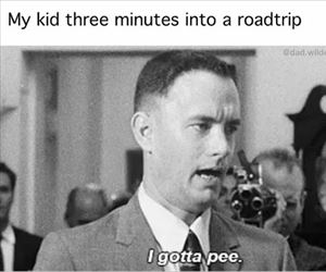 my 3 kids on a roadtrip