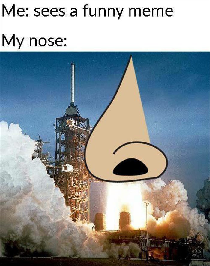 my nose ... 2