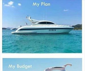 my plan vs my budget