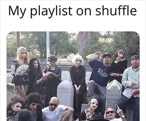 my playlist on shuffle