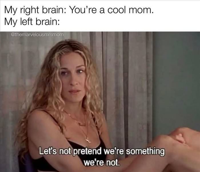 my right brain
