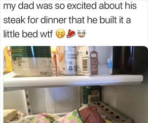 my steak dinner needs to rest